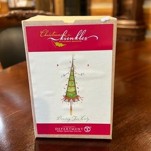 Christmas Krinkles Ornament by Patience Brewster